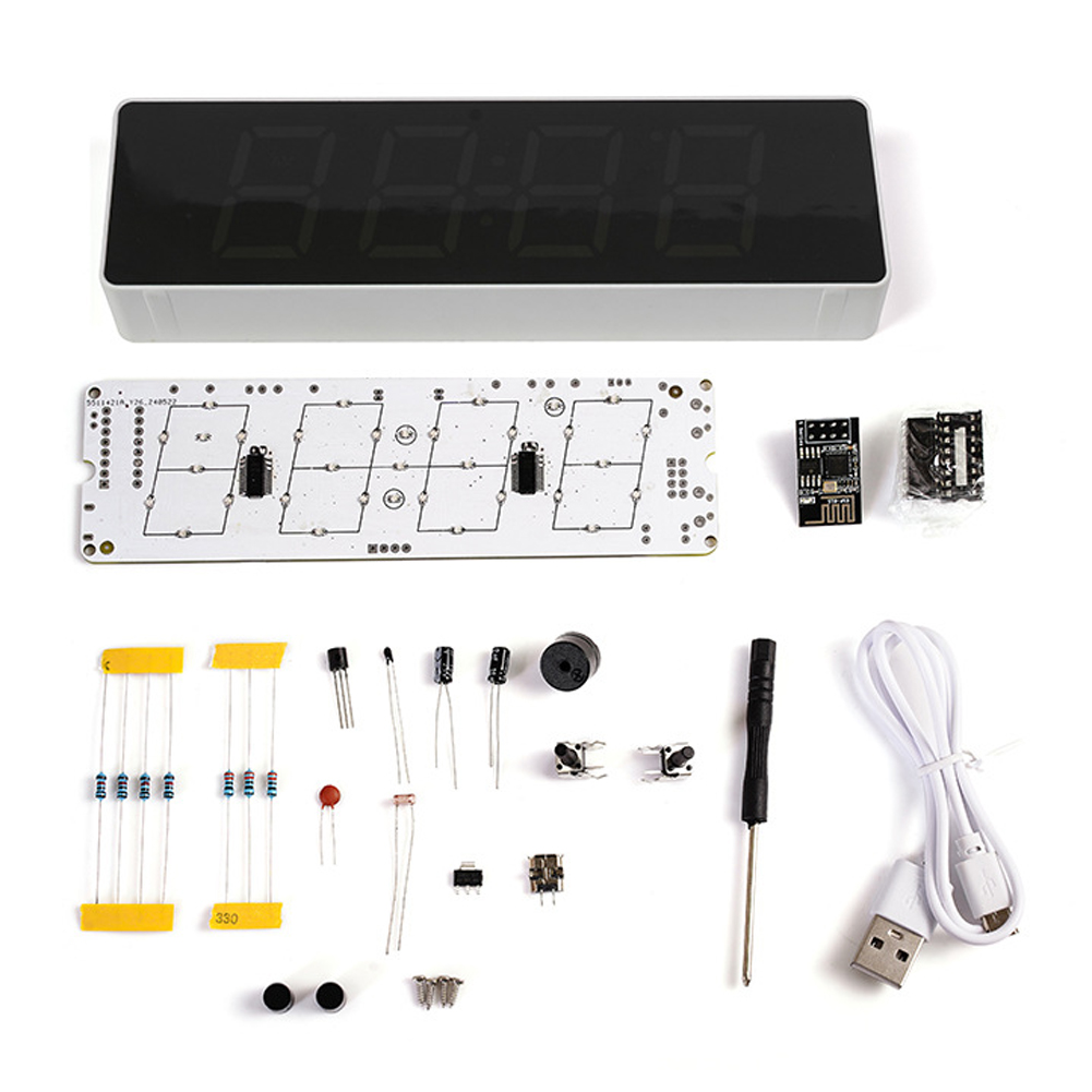 Home Automation Diy - Esp8266 Iot Kleurrijke Wifi Klok Kit