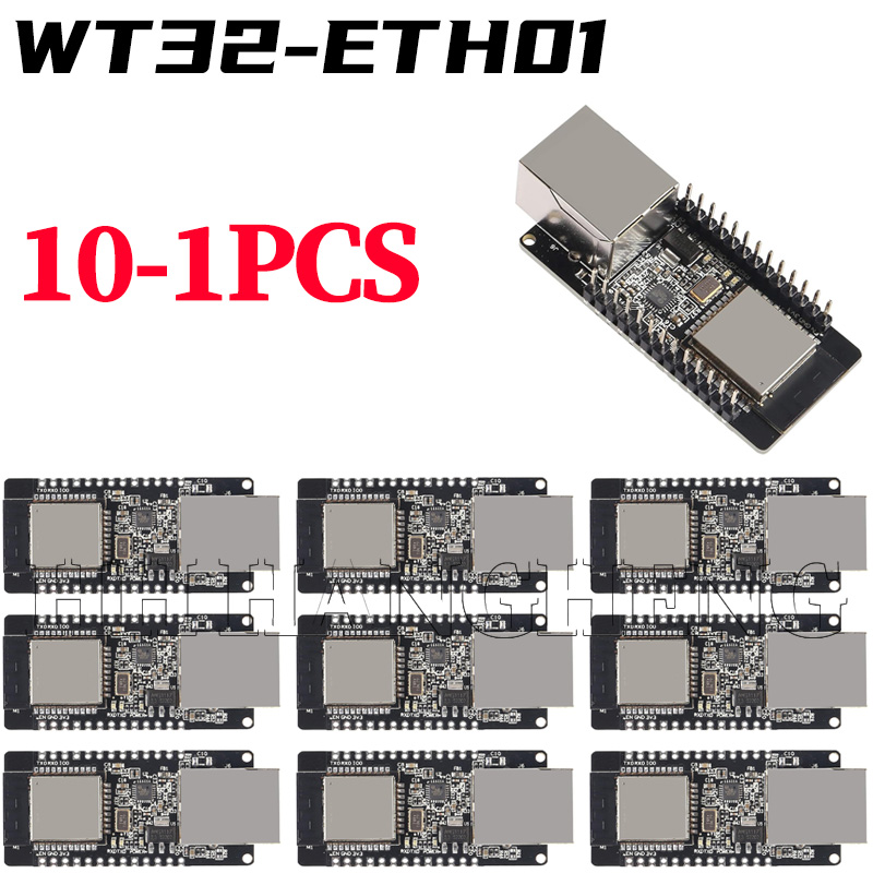 Ethernet Module W5500 - 10-1PCS WT32-ETH01 Ingebouwde seriële poort Netwerk