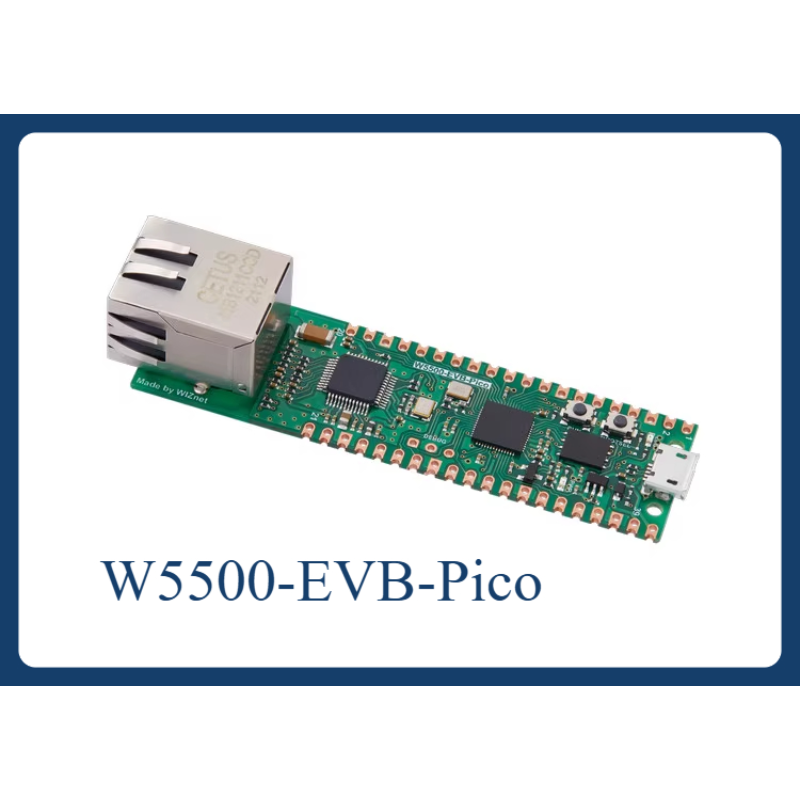 Ethernet Module W5500 - W5500-EVB-Pico ontwikkelbord WIZNET