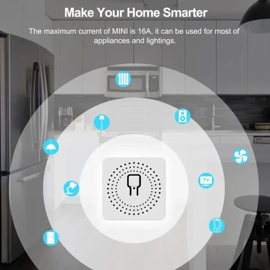 RF433MHz 16A Mini Smart Relay  - Home Automation Systems Diy recensie en prijs