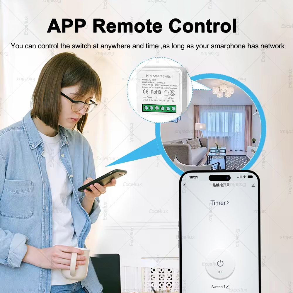 16A Zigbee 3.0 Mini Smart DIY  - Home Automation Diy recensie en prijs