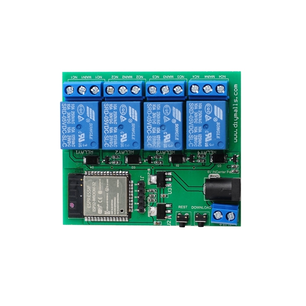 ESP32S 4-kanaals WiFi/Bluetoot - Iot Diy Home Automation recensie en prijs