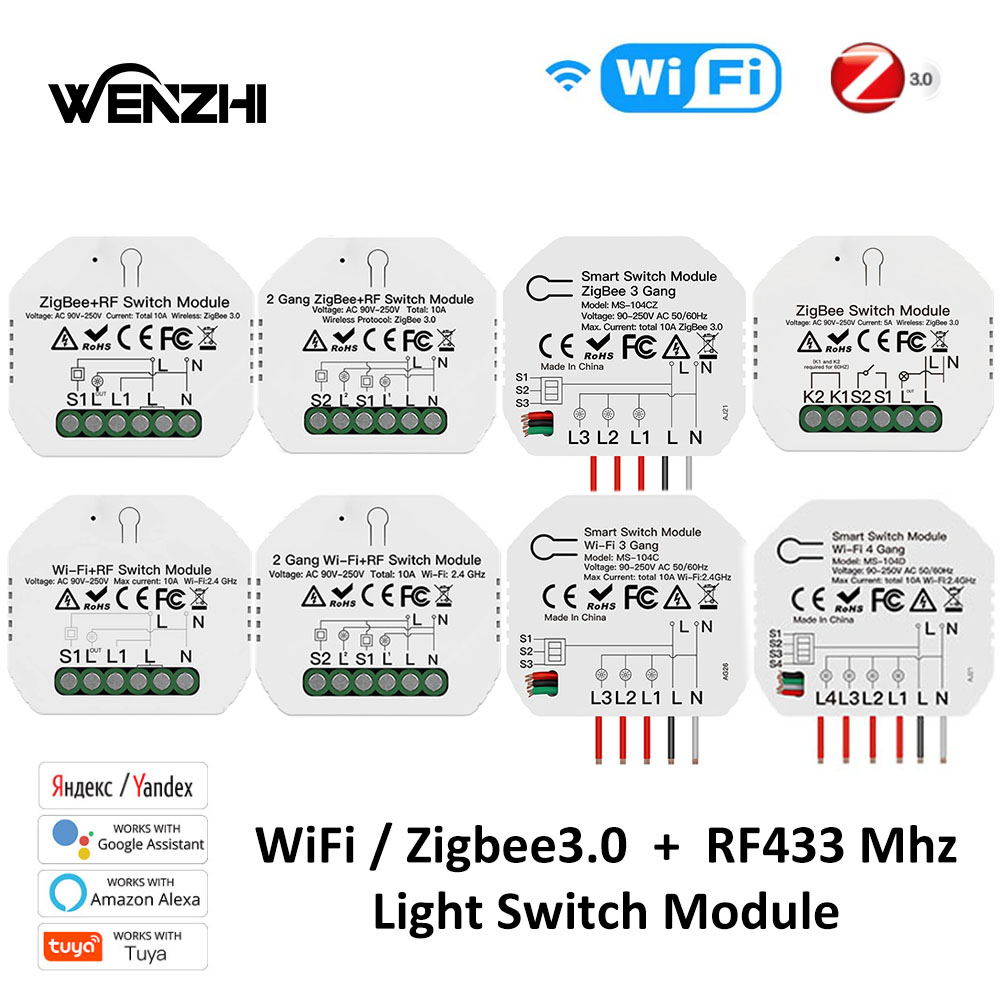 Licht Schakelaar Module Wifi Z - Home Automation Diy recensie en prijs